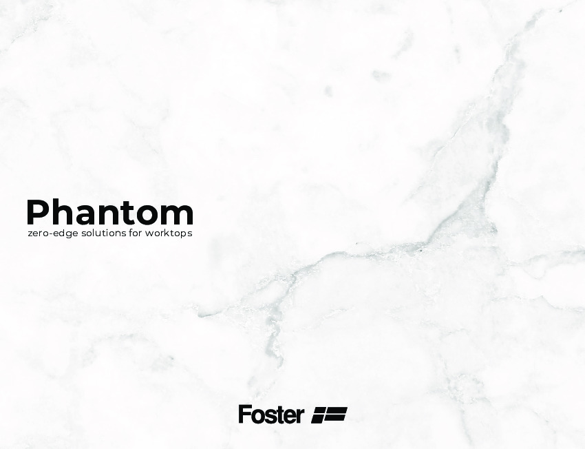 Katalog nove linije pomivalnih korit Foster Phantom